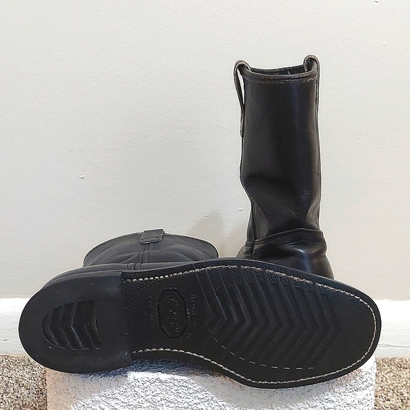 Mason Western 7D Leather Cowboy Western Boots - Picture 6 of 8